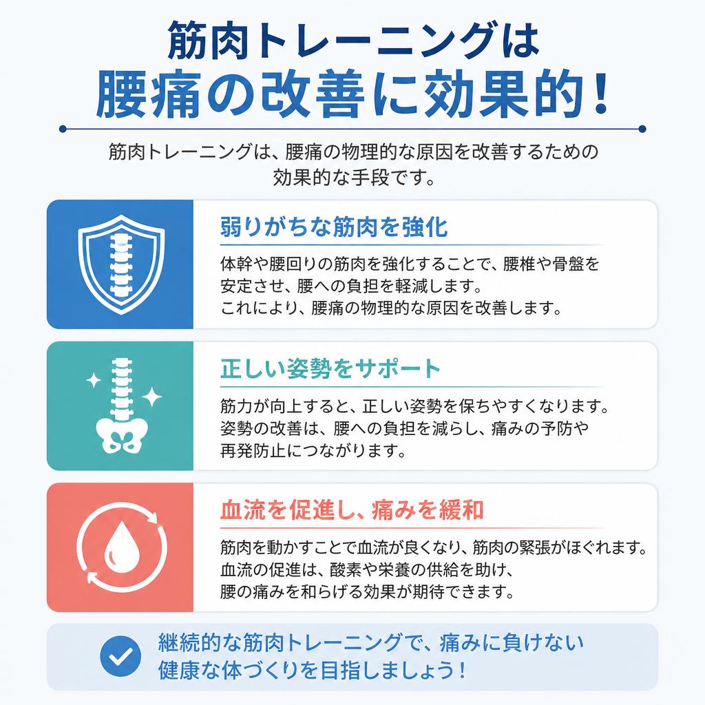 筋肉トレーニングの重要性